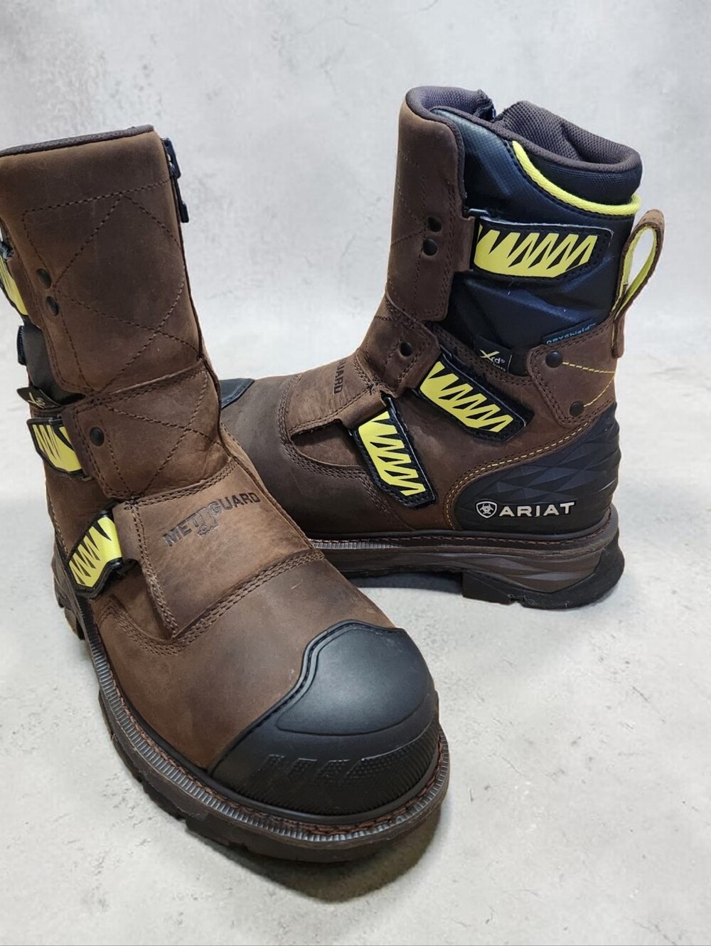 Ariat Catalyst VX Metguard Safety Work Boot Mens 7 Womens 8.5 Waterproof 8 Inch